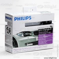 12824 WLEDX1 - Дневные ходовые огни светодиодные (комплект) прямоугольные, Philips 8+габарит LED DayLight